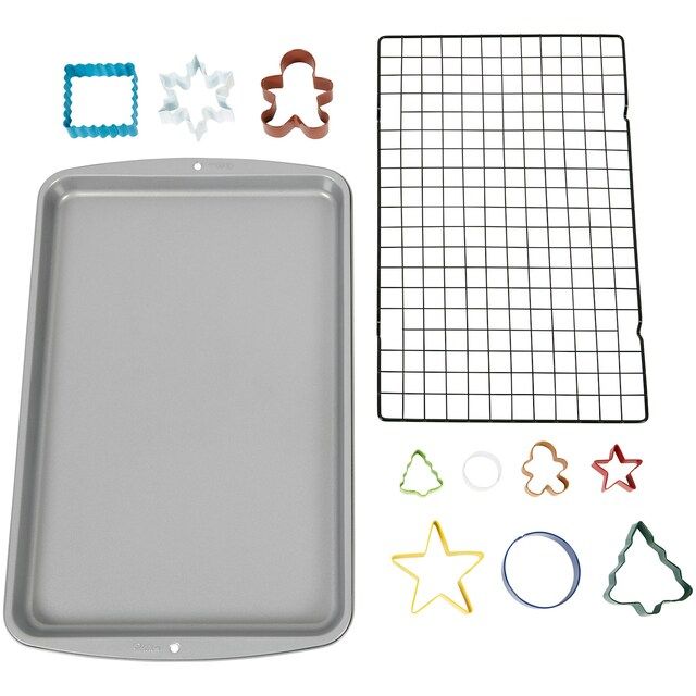 Set de Placa con Rejilla y Cortantes - Wilton