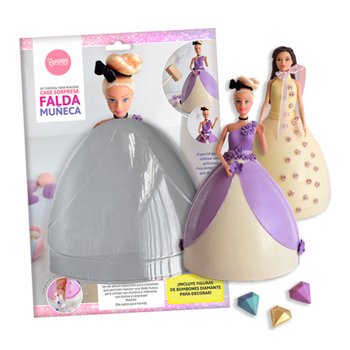 Cake Sorpresa Falda Muñeca - Parpen