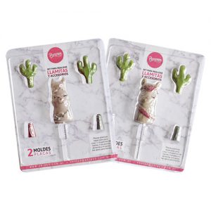Set Llamitas y Cactus - Parpen