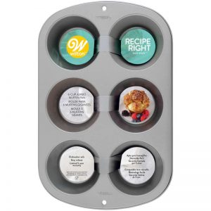 Molde para 6 Cupcakes Grandes - Wilton