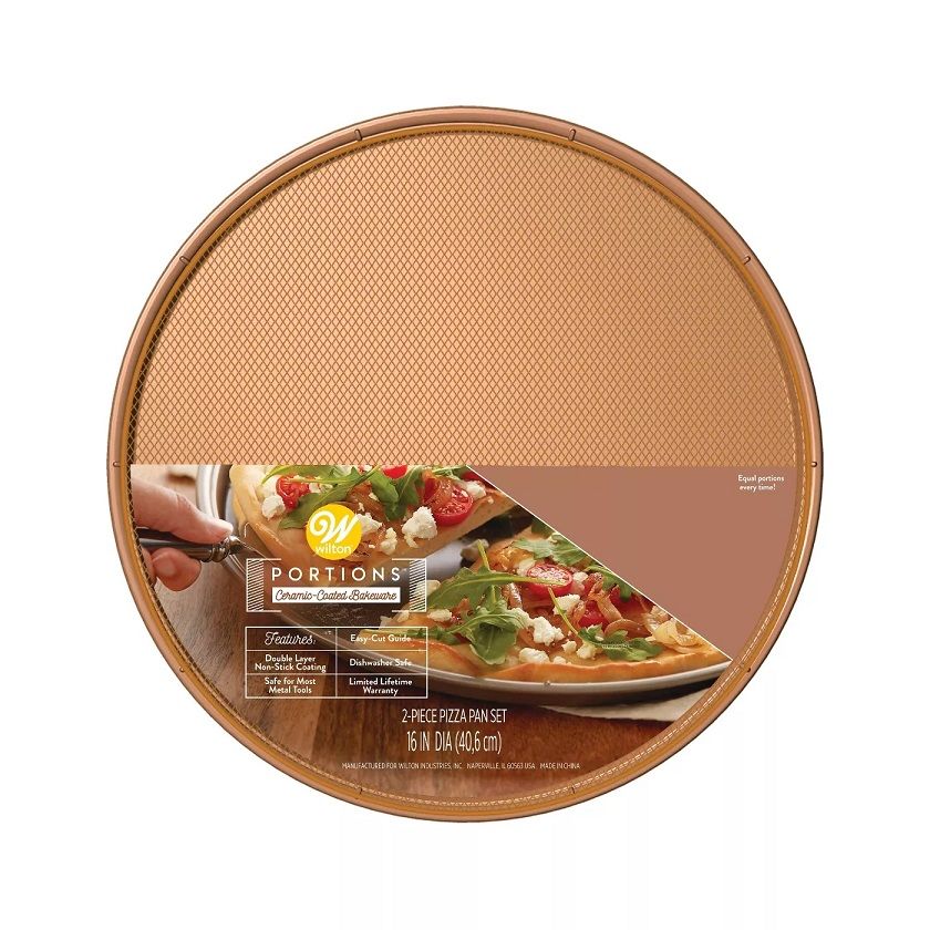Molde para Pizza y Rejilla de 46 cm - Wilton